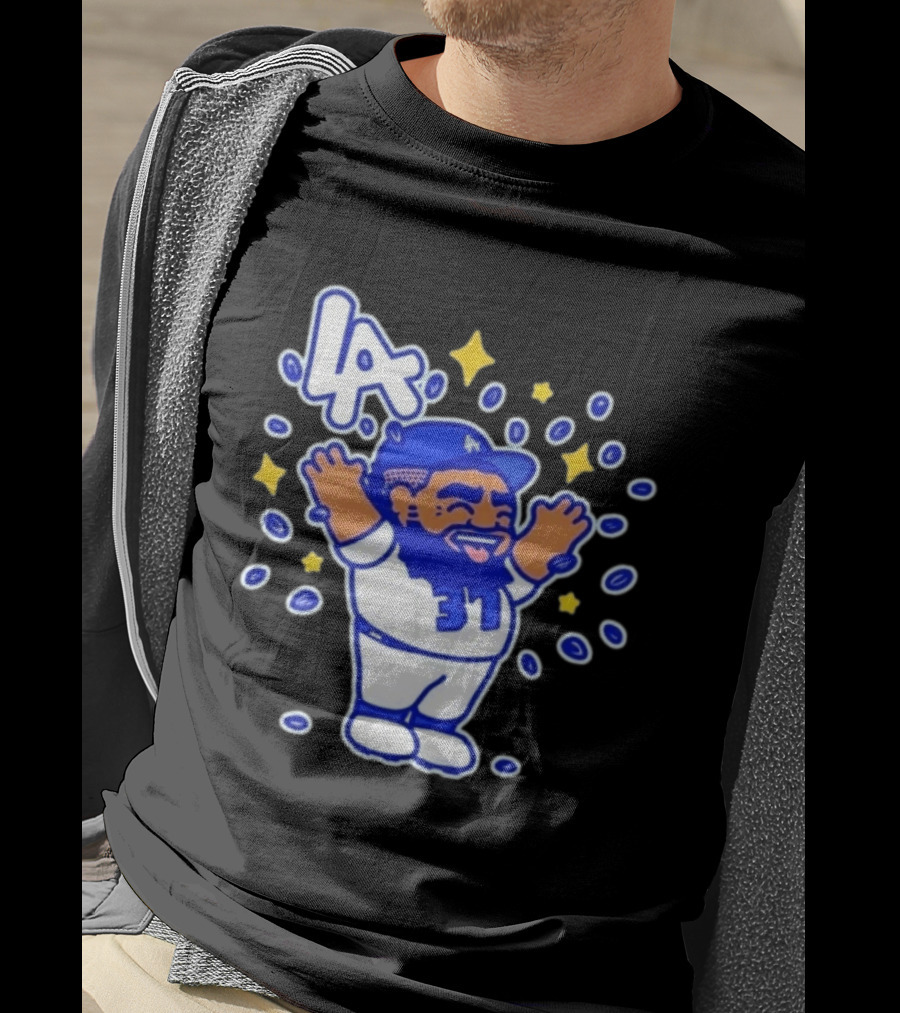 LA Dodgers 37 Chunkytani Mr Seeds Cartoon Shohei Ohtani T-Shirt