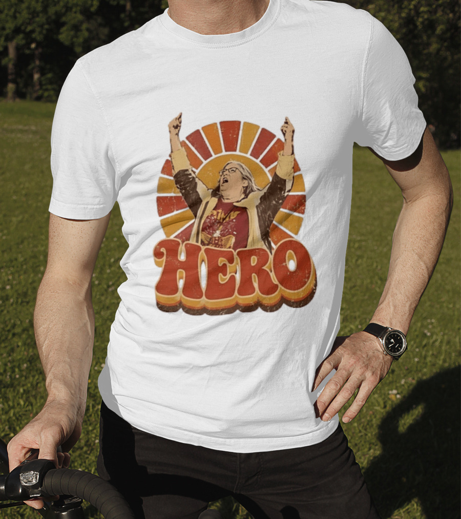 Hero Carol Danvers Captain Marvel Vintage Retro Sunburst T-Shirt