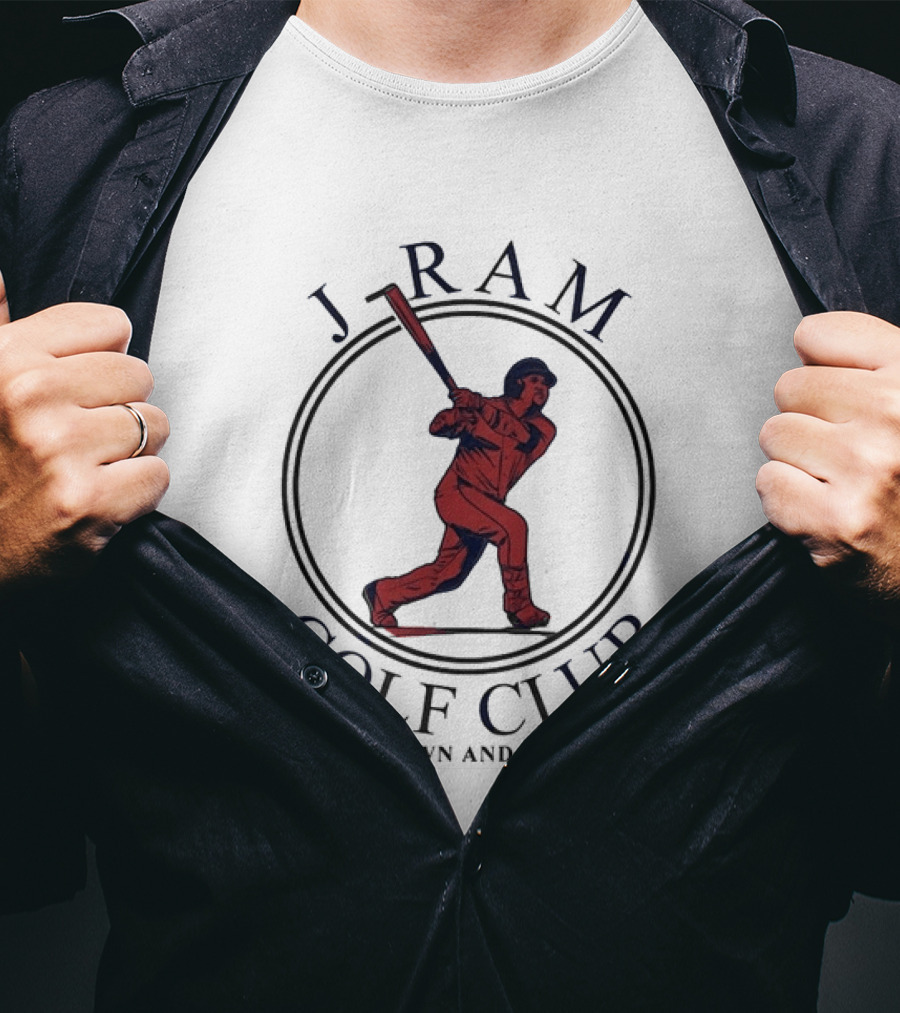 J Ram Golf Club Go Down And Get It Cleveland Guardians Jose Ramirez Number 11 T-Shirt