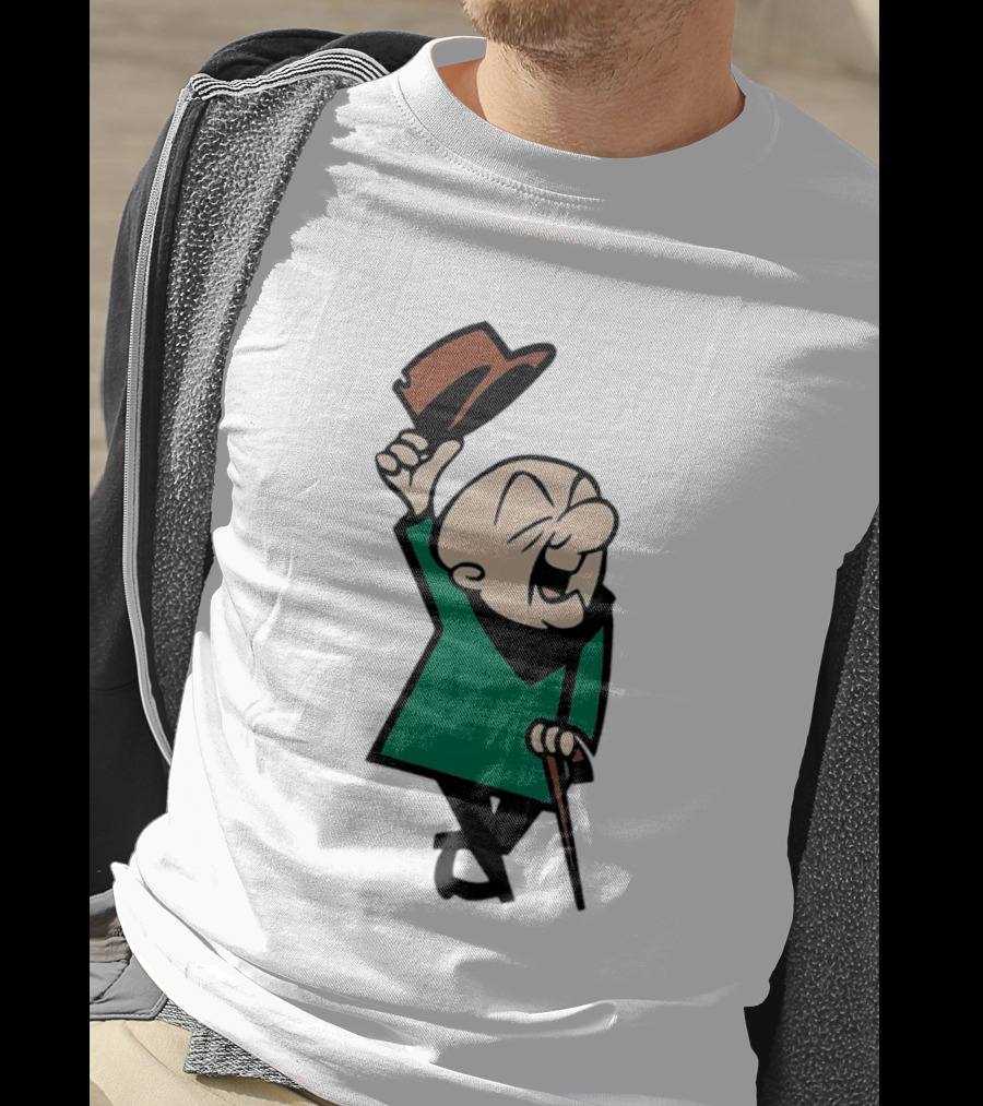 Mr Magoo Tipping His Hat Classic Animation T-Shirt