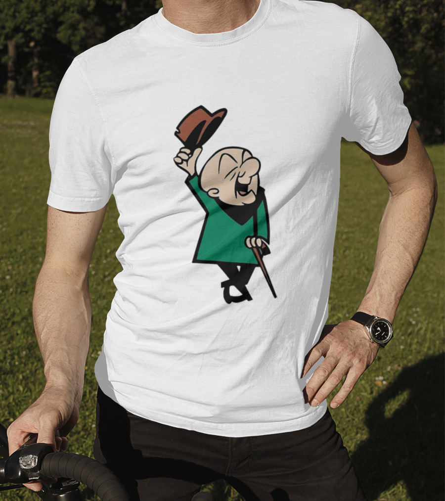 Mr Magoo Tipping His Hat Classic Animation T-Shirt
