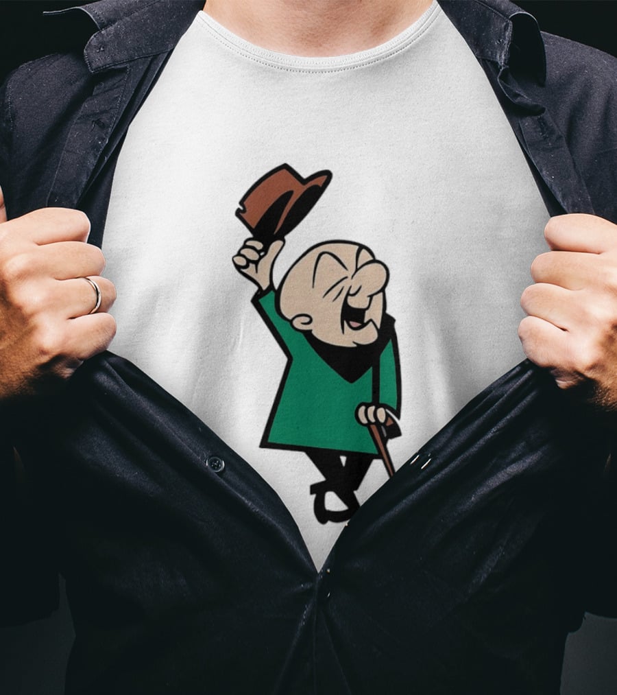 Mr Magoo Tipping His Hat Classic Animation T-Shirt