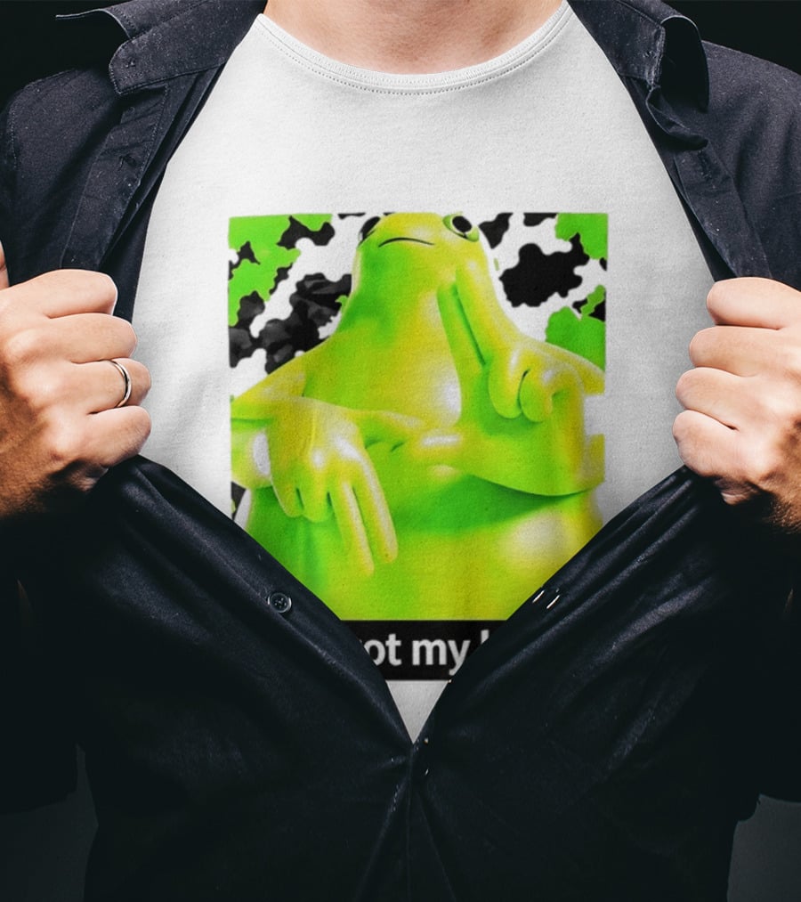 Neo Got My Back Green Frog Meme T-Shirt