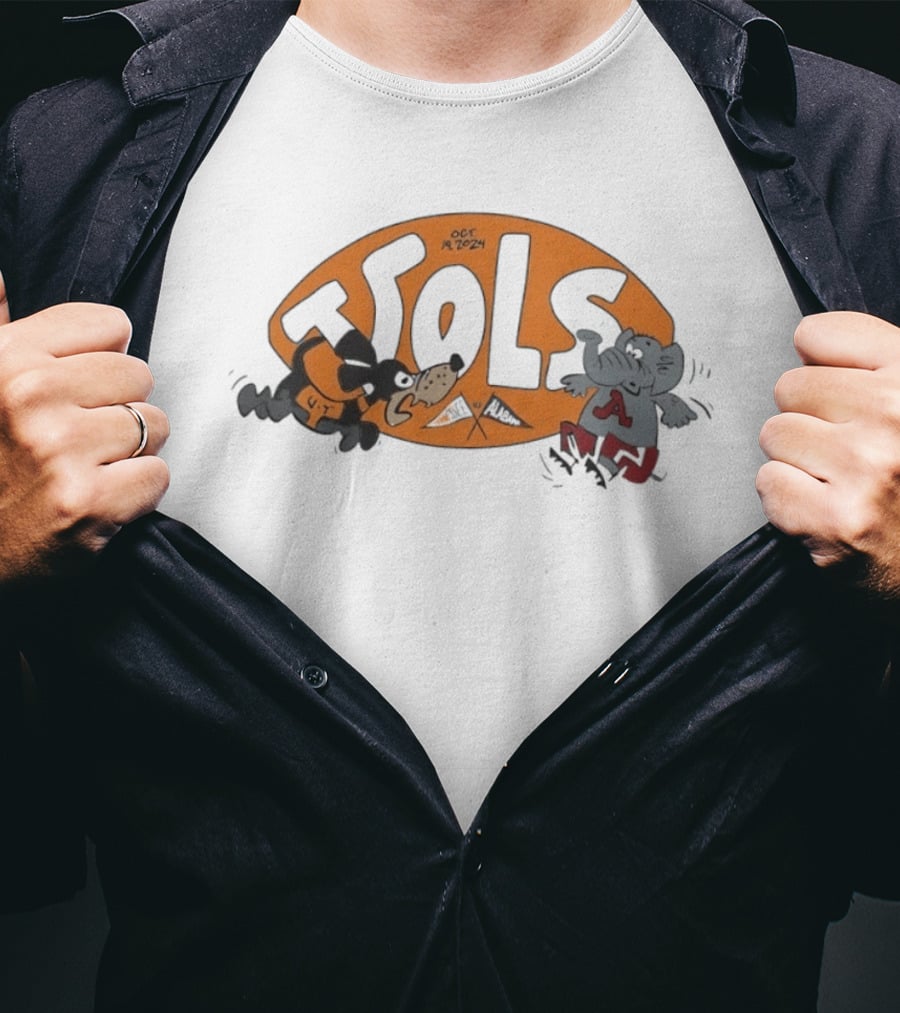 Tennessee Vols Vs Alabama Football Game October 19 2024 U.T. Vols Vs Alabama A T-Shirt