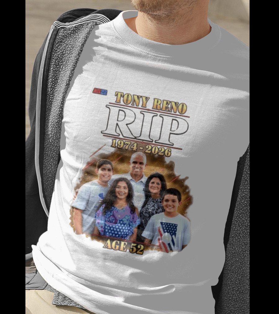 Yale Football Announces Passing Of Tony Reno At Age 52 1974 2026 T-Shirt