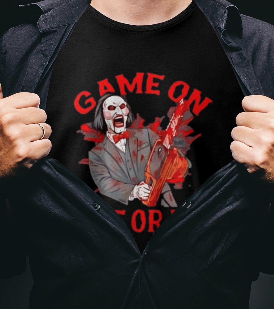 Billy The Puppet Game On Live Or Die Saw T-Shirt