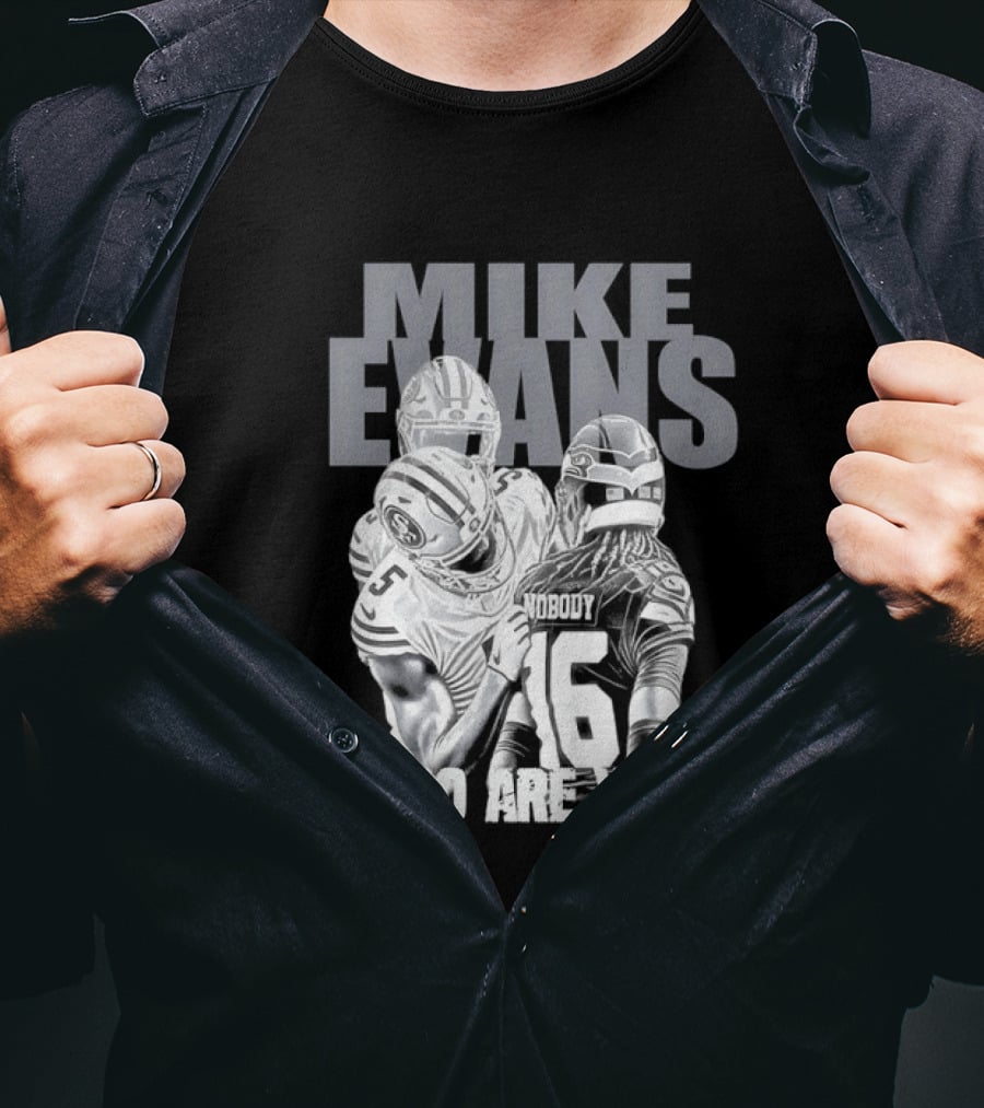 Mike Evans Who Are You Football Fan T-Shirt