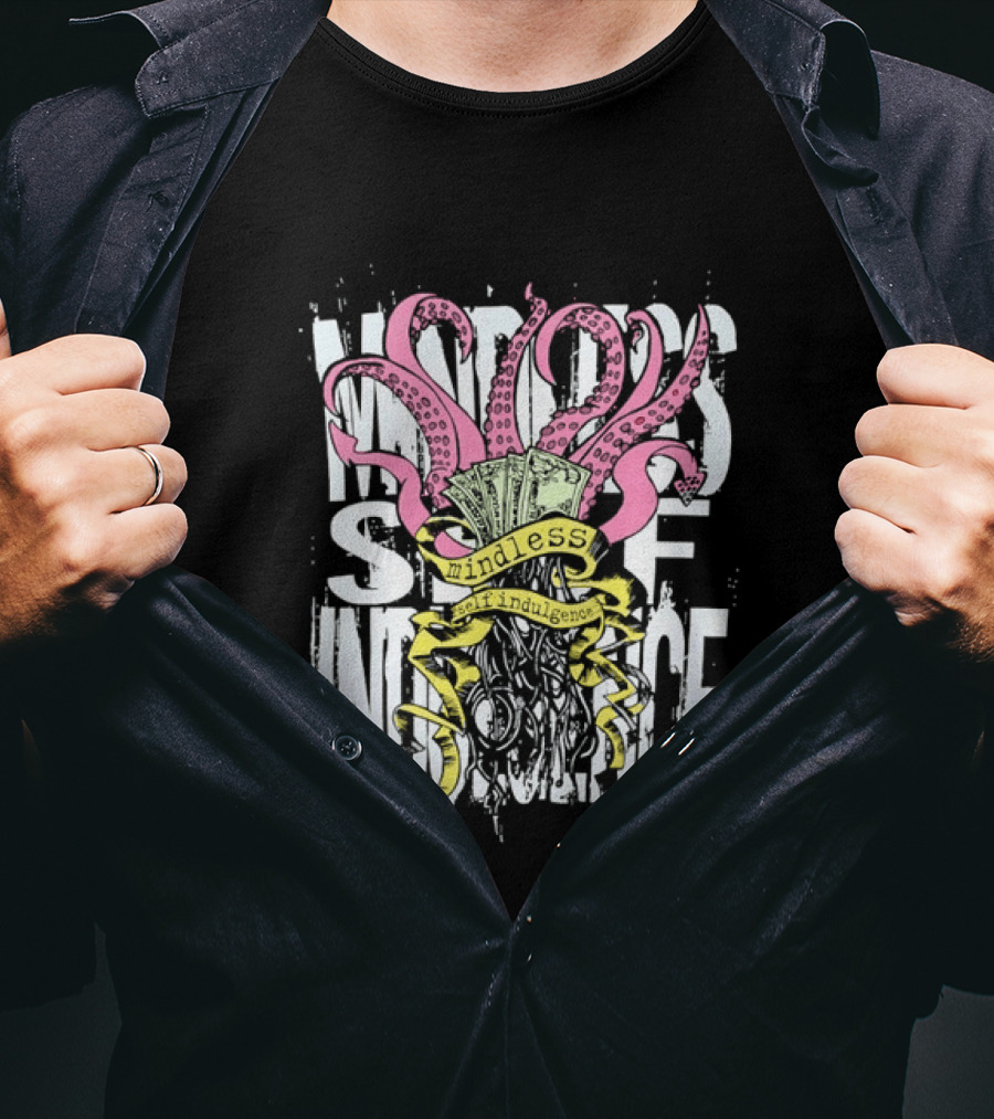 Mindless Self Indulgence Octopus Cash Tentacles T-Shirt