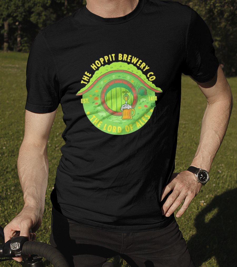 The Hoppit Brewery Co The Lord Of Ales Est 1418 T-Shirt