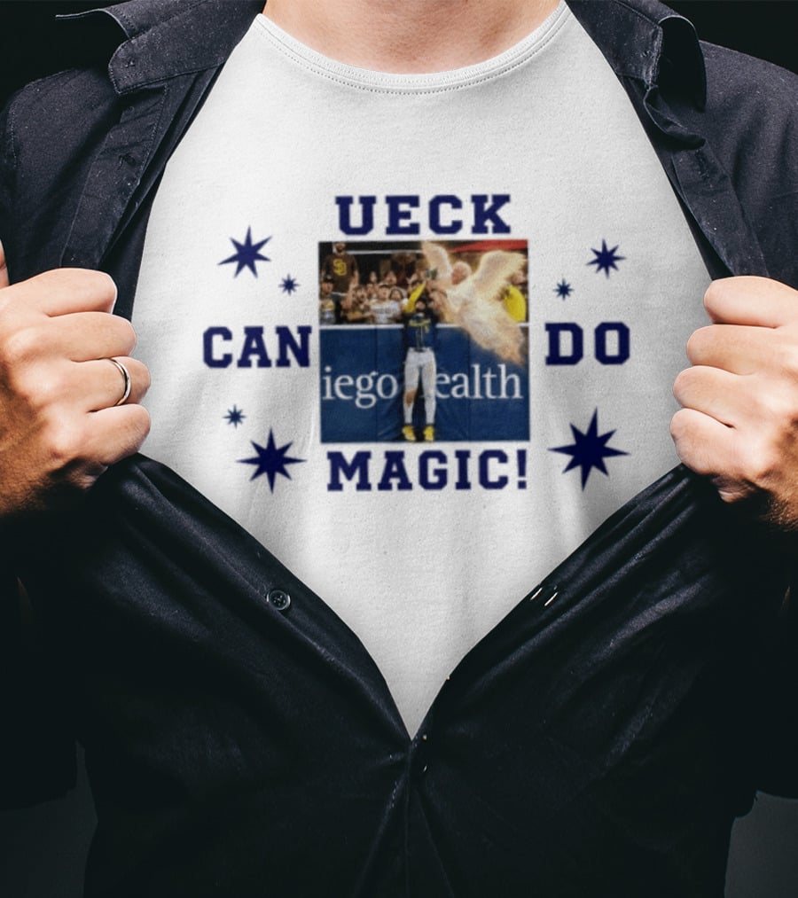 Bob Uecker You Can Do Magic Garrett Mitchell HR Robbery Milwaukee Brewers T-Shirt