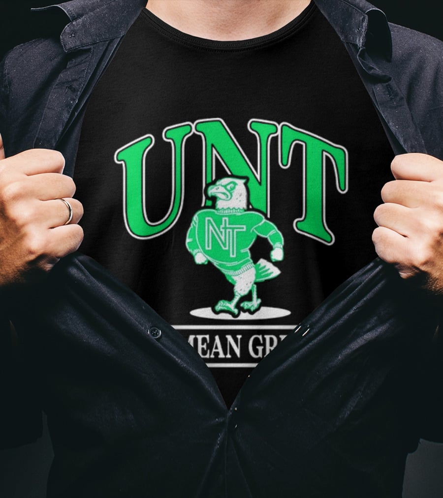 UNT Go Mean Green Eagle University Of North Texas T-Shirt