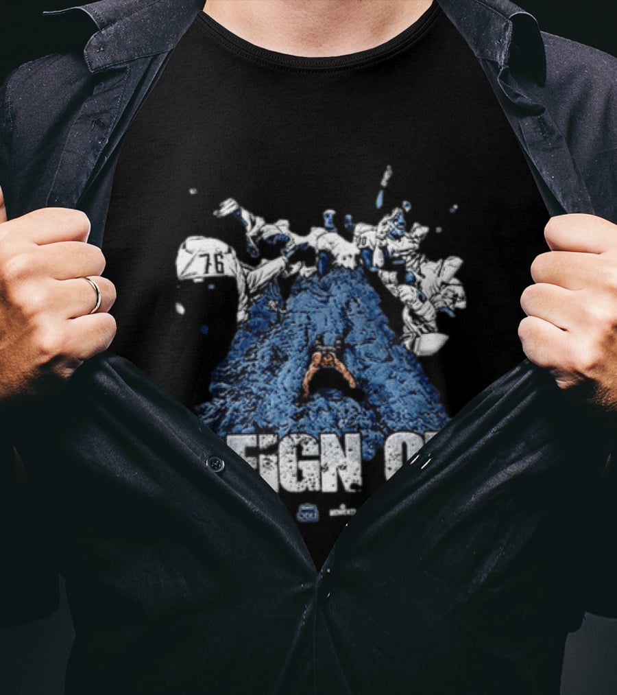 ODU Football Reign On Monarchs Team Spirit Victory Celebration T-Shirt