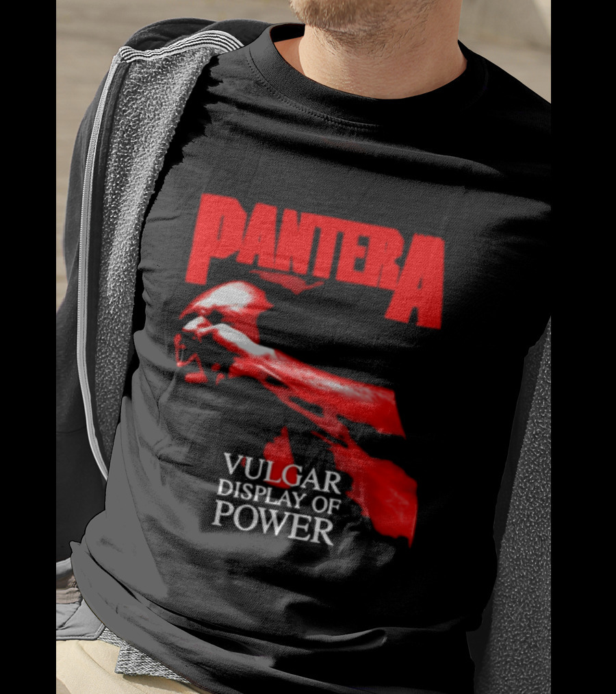 Pantera Vulgar Display Of Power Heavy Metal Album T-Shirt