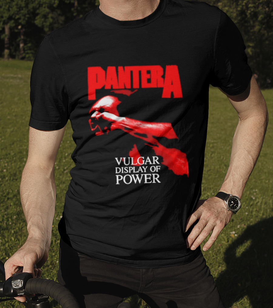 Pantera Vulgar Display Of Power Heavy Metal Album T-Shirt