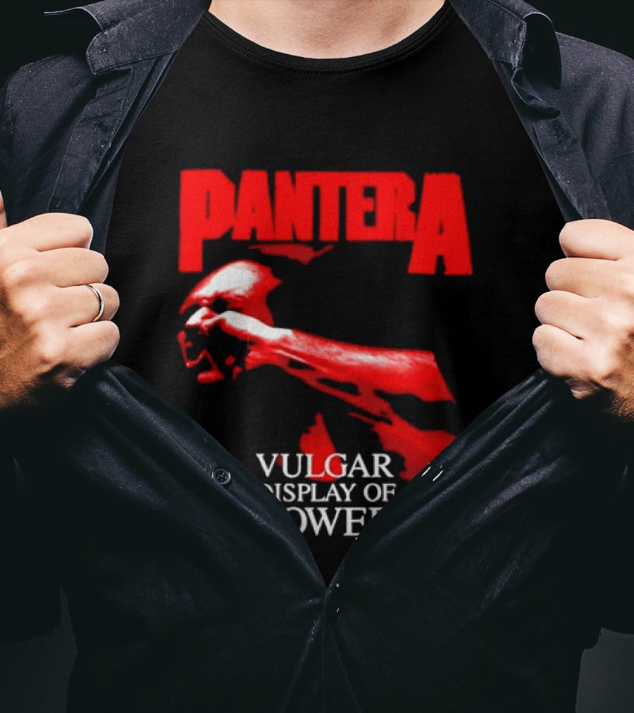 Pantera Vulgar Display Of Power Heavy Metal Album T-Shirt
