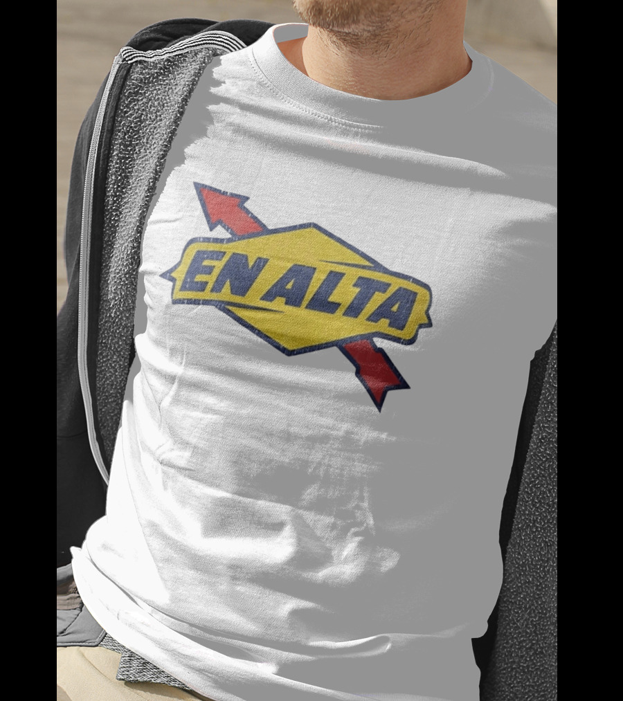 EN ALTA Distressed Urban Streetwear Arrow T-Shirt
