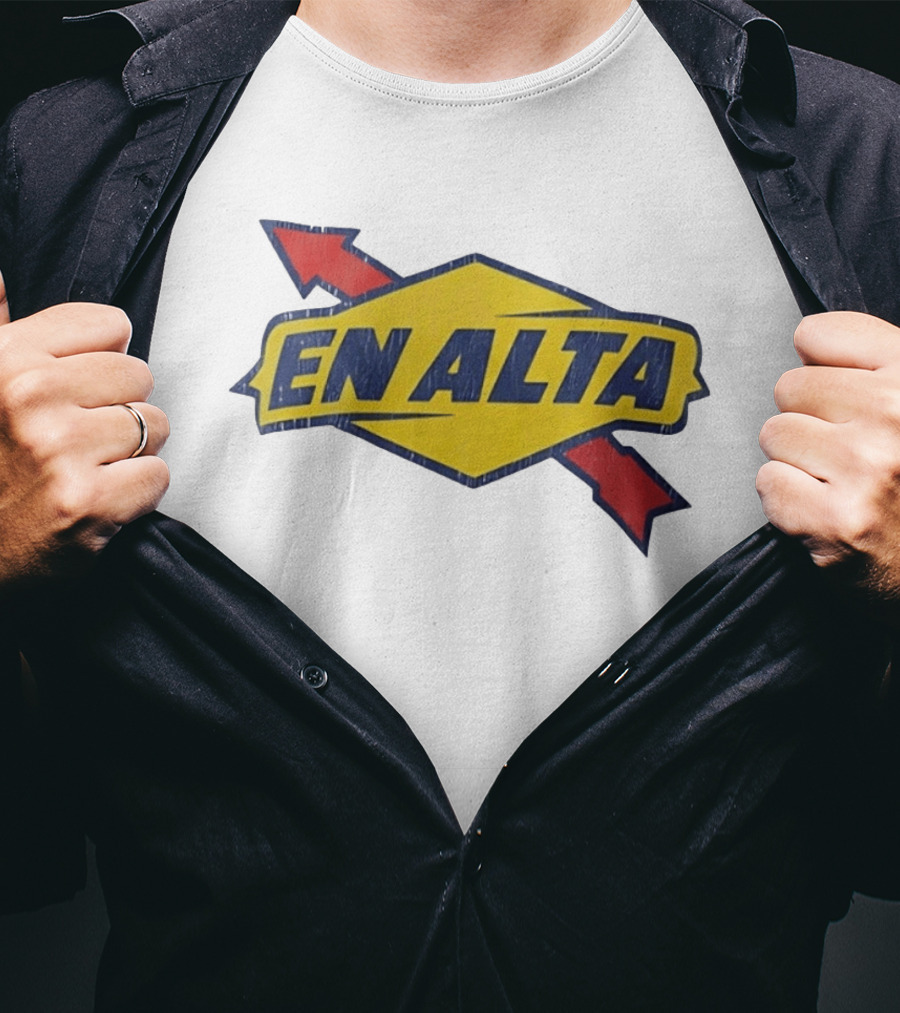 EN ALTA Distressed Urban Streetwear Arrow T-Shirt