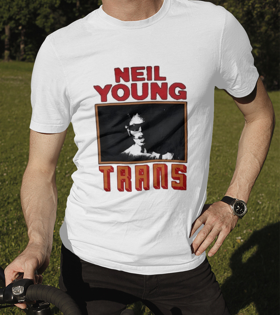 Neil Young Trans Album Cover T-Shirt