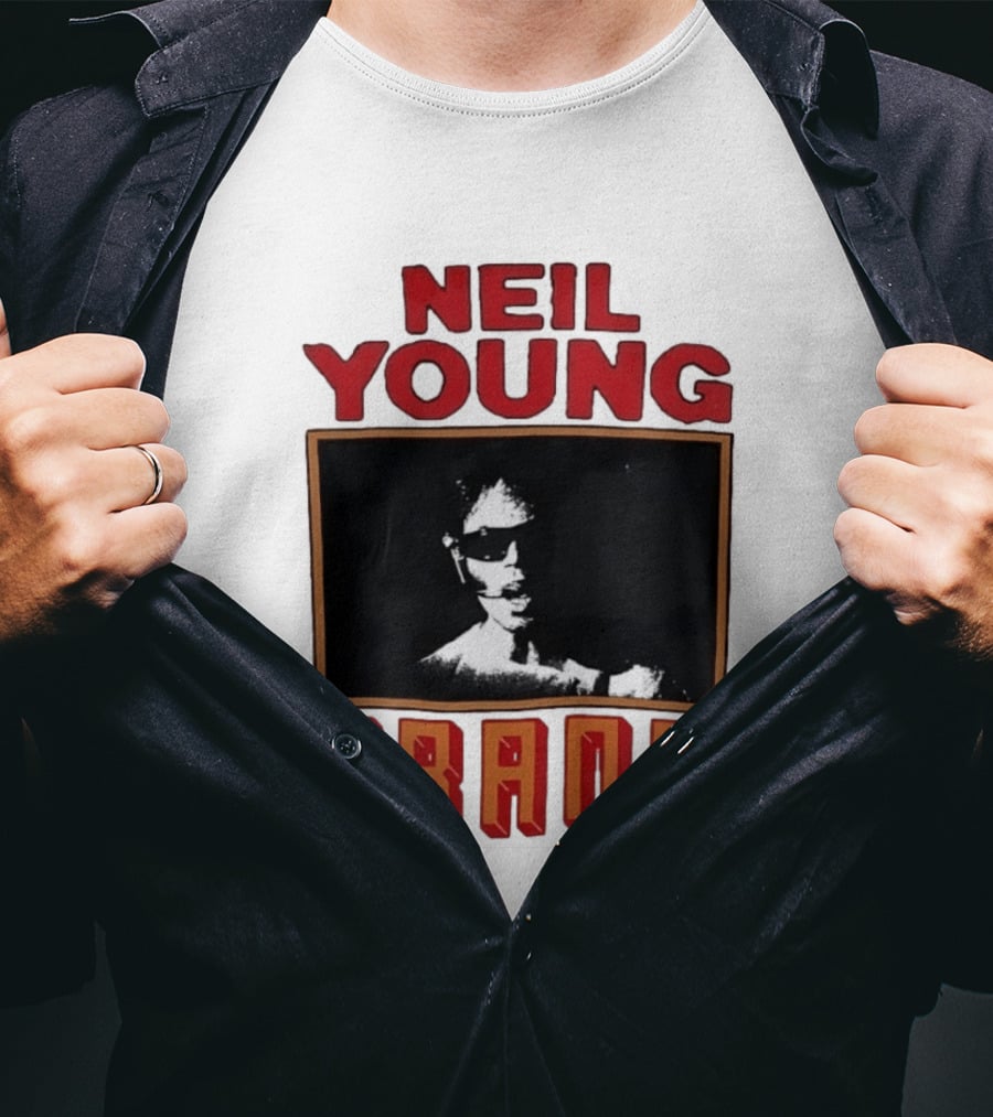 Neil Young Trans Album Cover T-Shirt