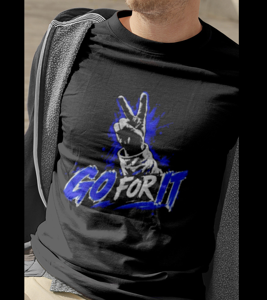 Kentucky Football Two Finger Peace Sign Coach Will Stein Go For It T-Shirt