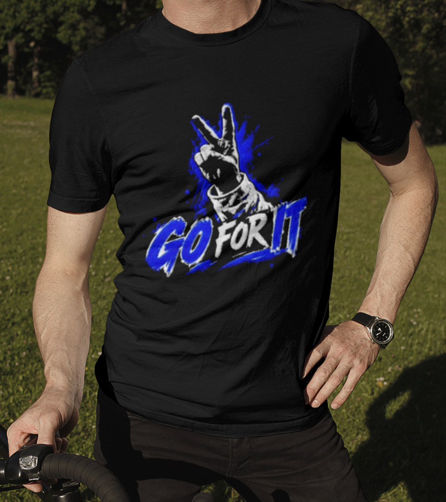 Kentucky Football Two Finger Peace Sign Coach Will Stein Go For It T-Shirt