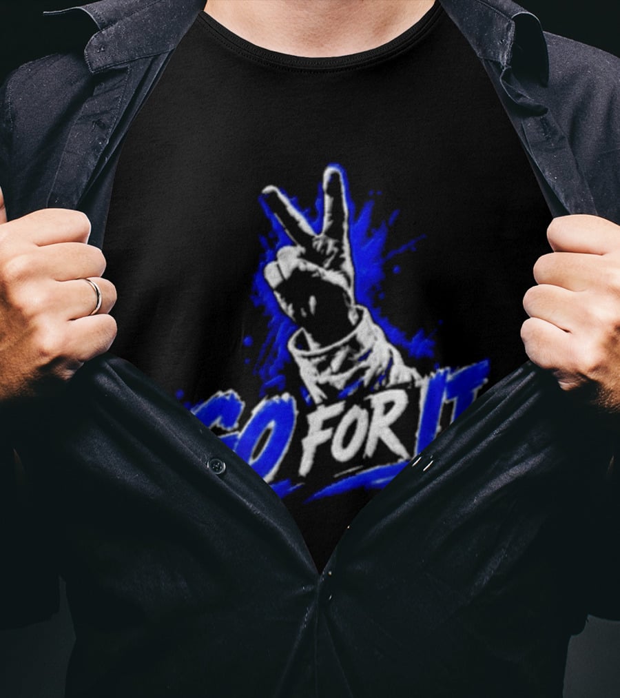 Kentucky Football Two Finger Peace Sign Coach Will Stein Go For It T-Shirt