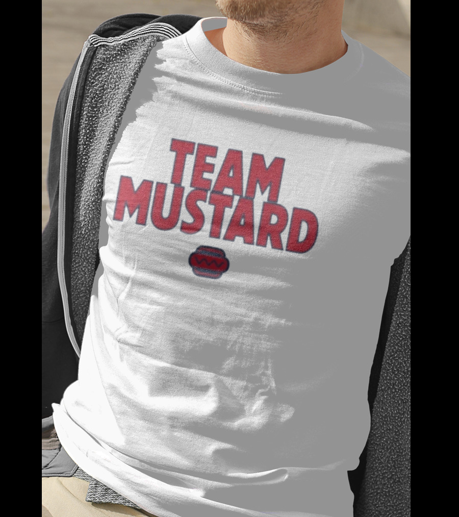 Team Mustard Hot Dog Condiment Food Lovers T-Shirt