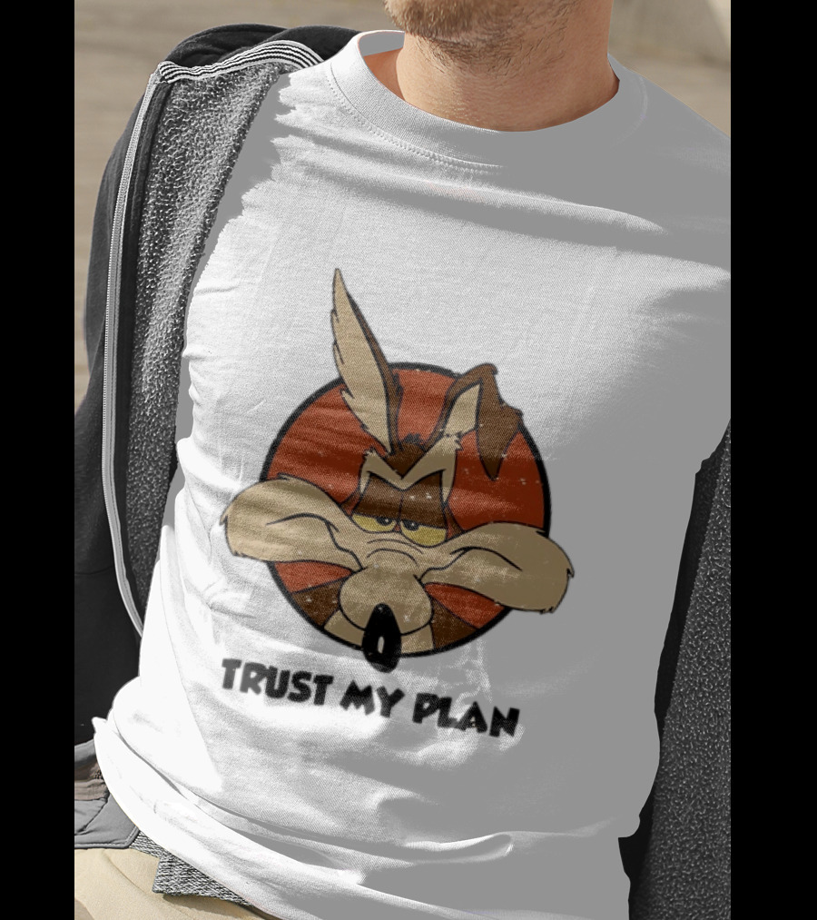 Wile E Coyote Trust My Plan Looney Tunes T-Shirt