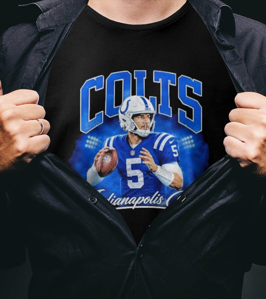 Indianapolis Colts Anthony Richardson Adam Vinatieri EST. 1953 T-Shirt