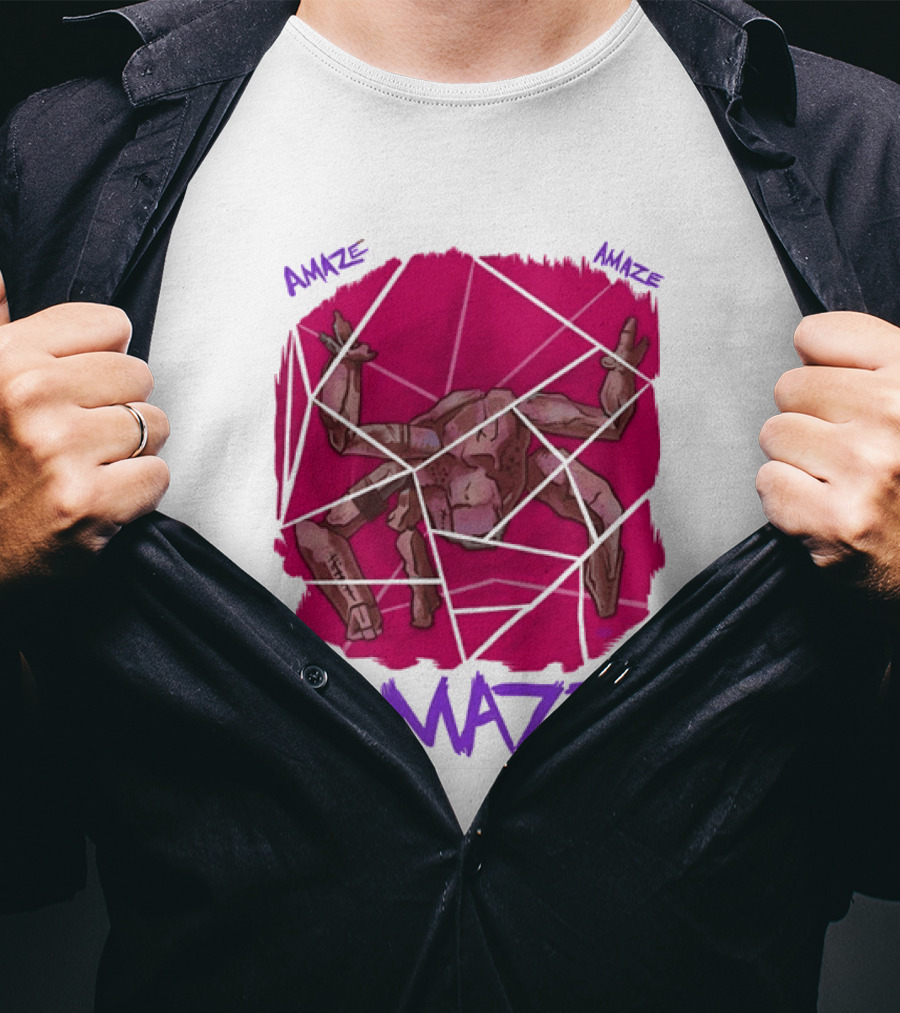 Amaze Rocky Crab Project Hail Mary Andy Weir Inspired Fusion T-Shirt