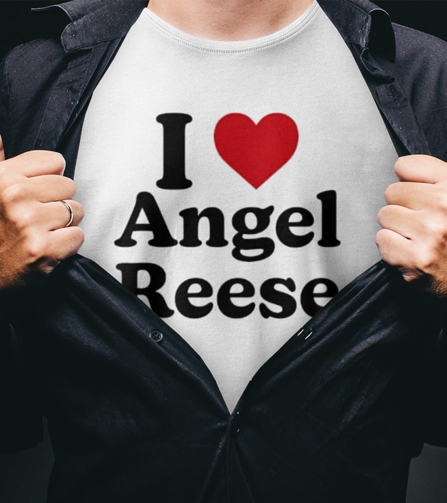 I Love Angel Reese Chicago Sky WNBA T-Shirt