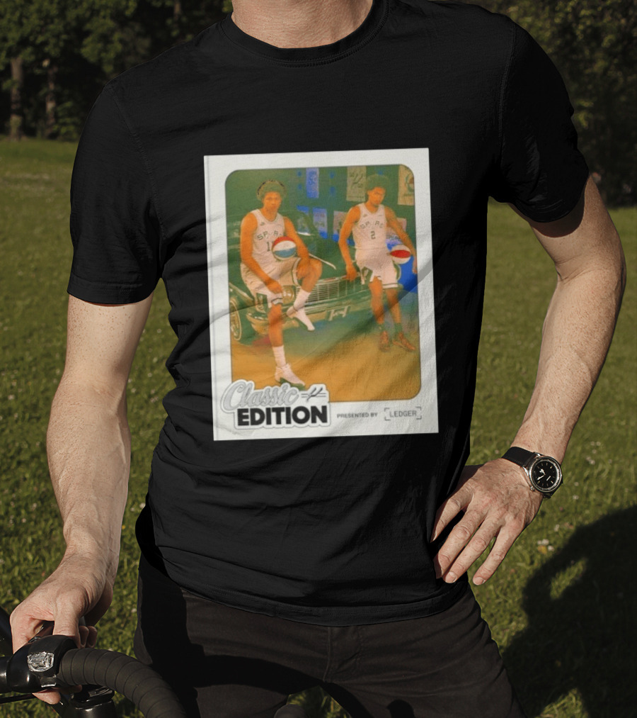 SA Spurs Classic Edition Featuring Players 11 And 2 Presented By Ledger T-Shirt