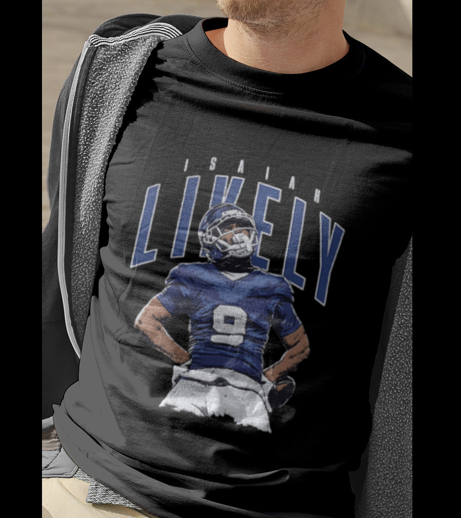 Isaiah Likely Coastal Carolina Football Number 9 Hands On Hips T-Shirt