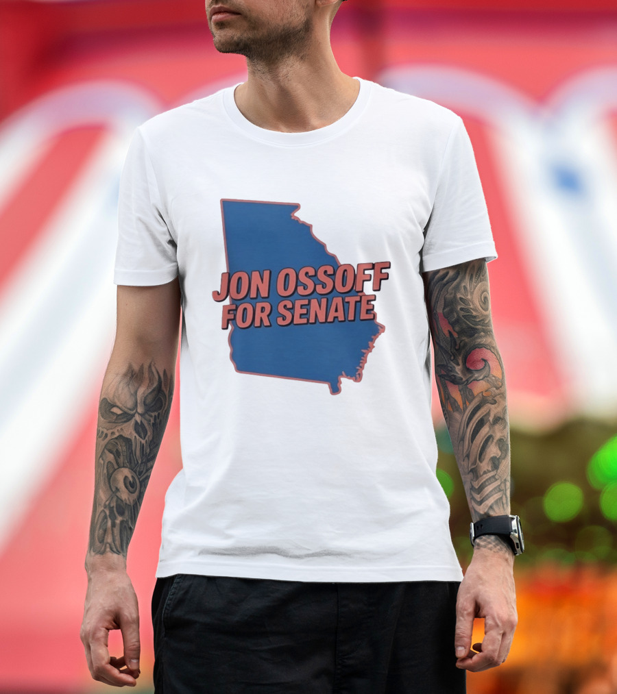 Jon Ossoff For Senate Georgia Map Election T-Shirt