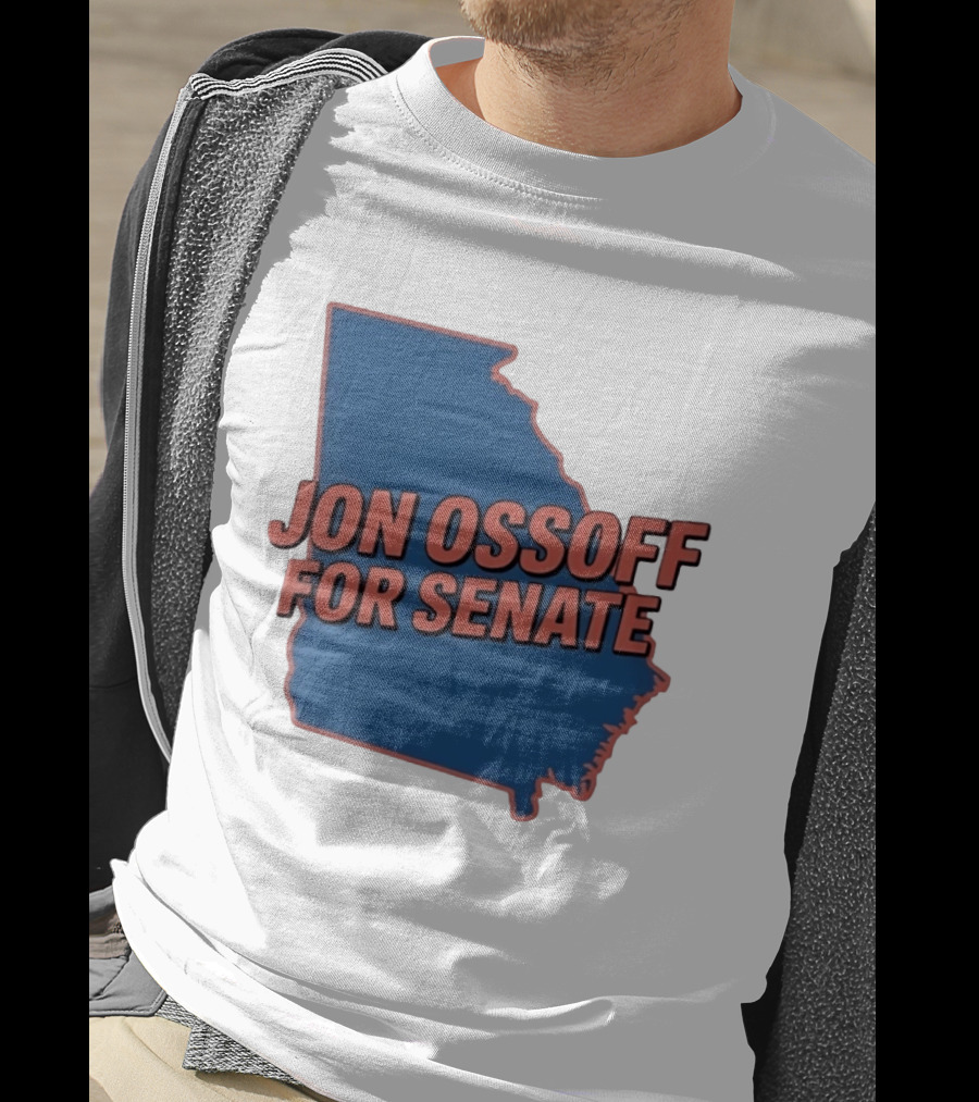 Jon Ossoff For Senate Georgia Map Election T-Shirt