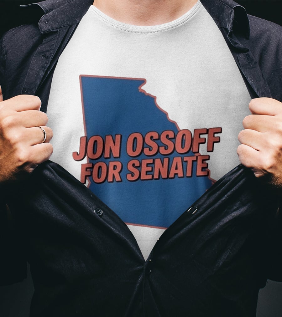 Jon Ossoff For Senate Georgia Map Election T-Shirt