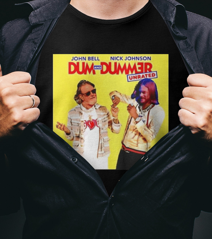 John Bell Nick Johnson Dum And Dummer Unrated MLB WSP T-Shirt