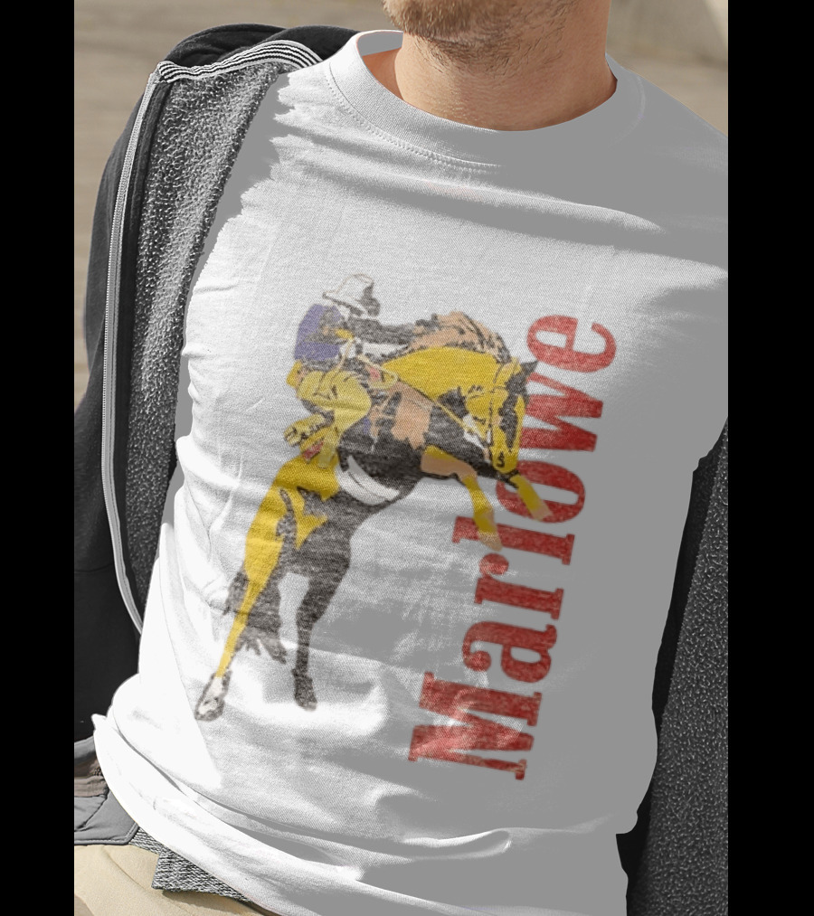 Marlowe Cowboy Horse Rider Western T-Shirt