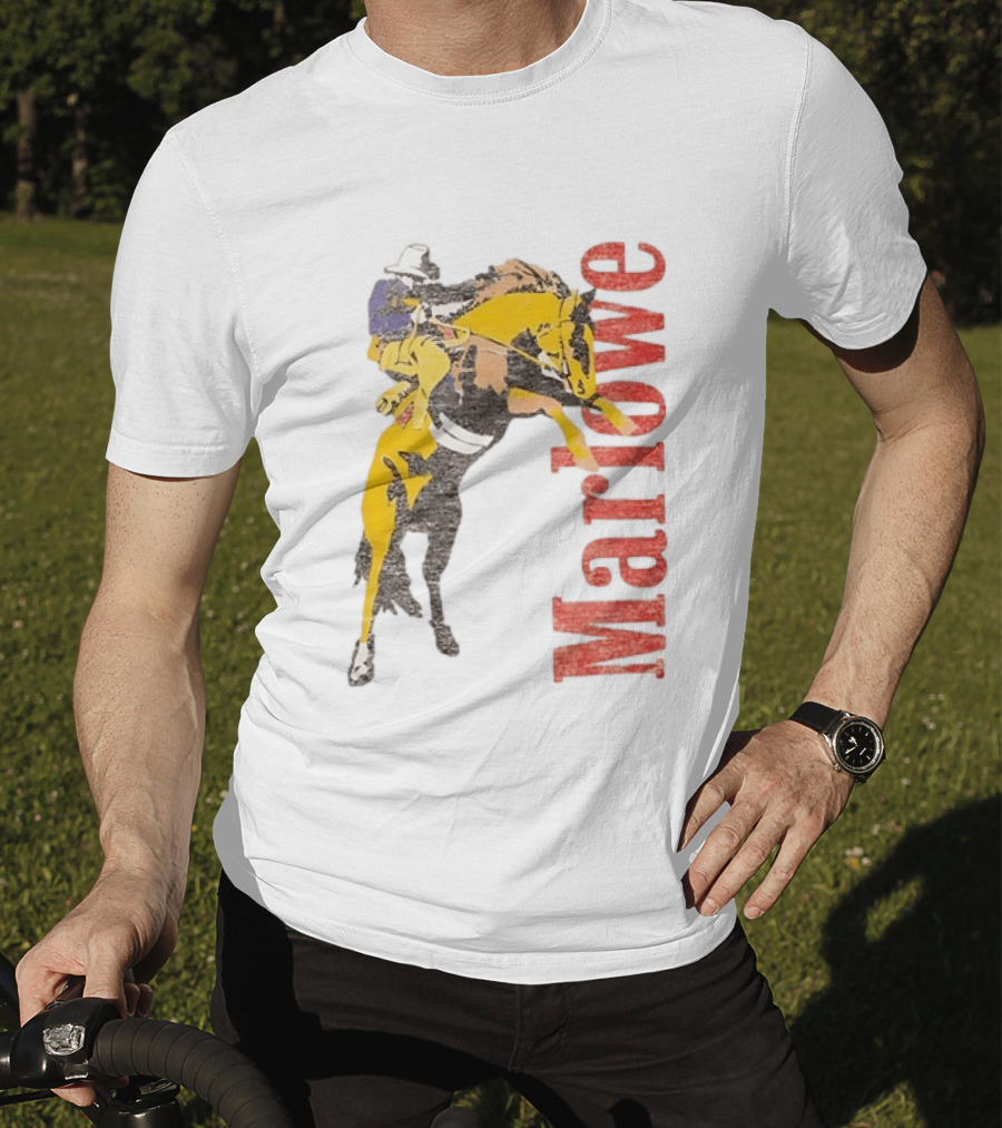 Marlowe Cowboy Horse Rider Western T-Shirt