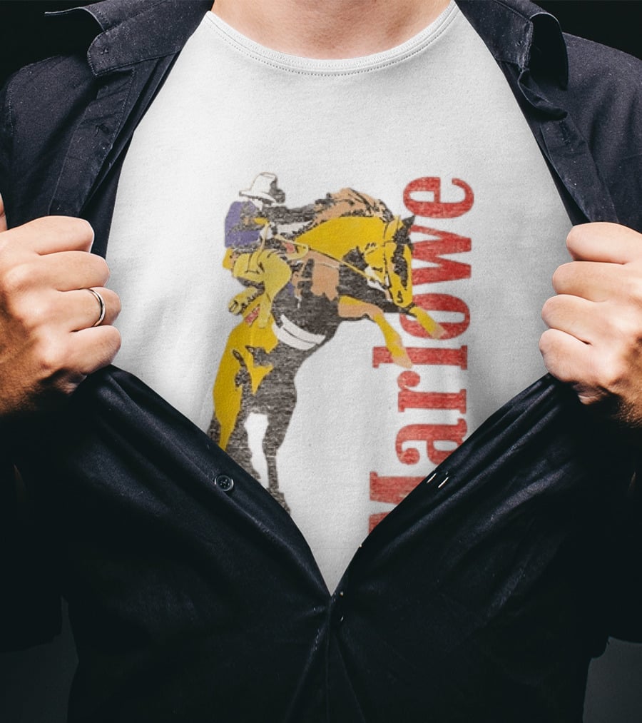 Marlowe Cowboy Horse Rider Western T-Shirt