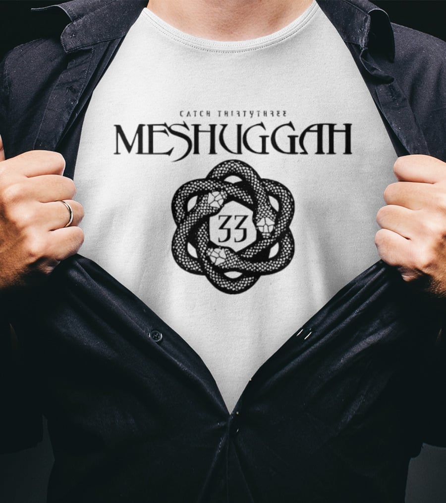 Meshuggah Catch Thirtythree 33 Album T-Shirt