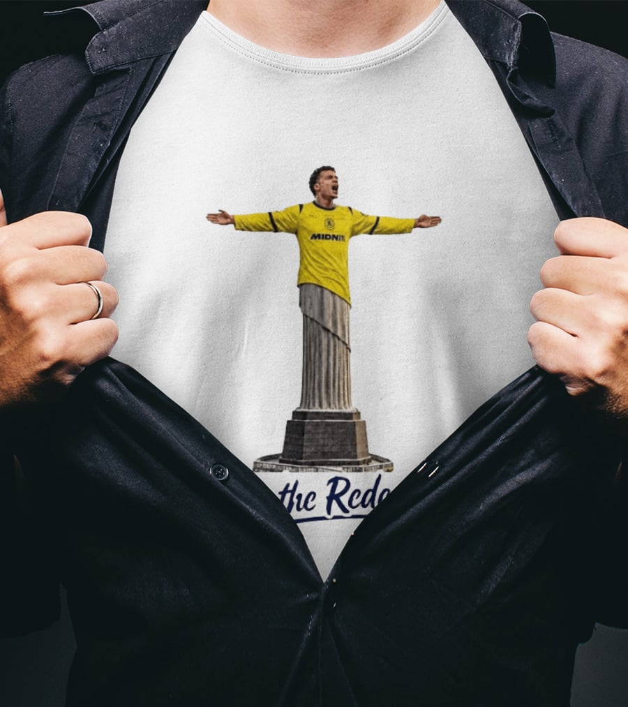 Neto The Redeemer Wolverhampton Wanderers Midnite Soccer Player T-Shirt
