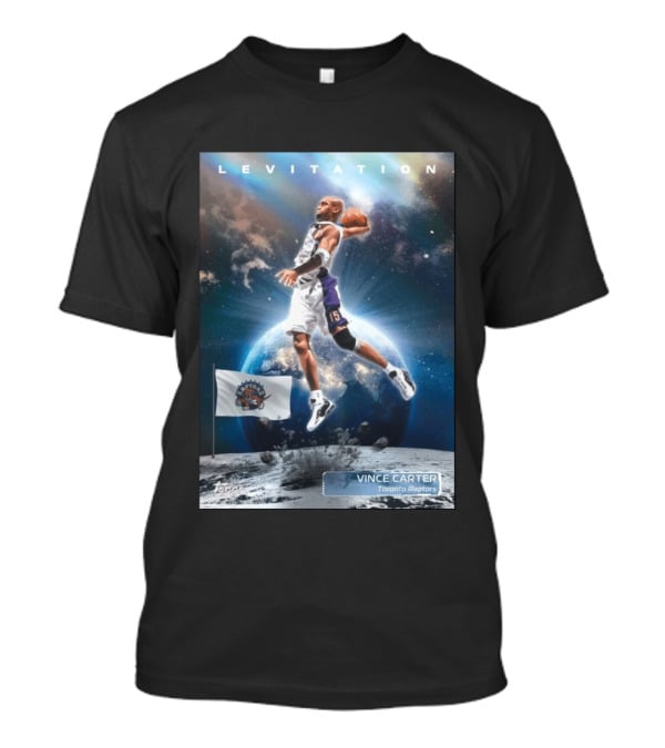 Vince Carter Levitation Toronto Raptors Basketball Legend T-Shirt