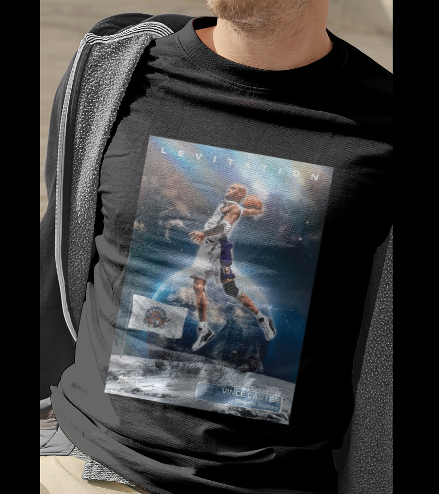 Vince Carter Levitation Toronto Raptors Basketball Legend T-Shirt