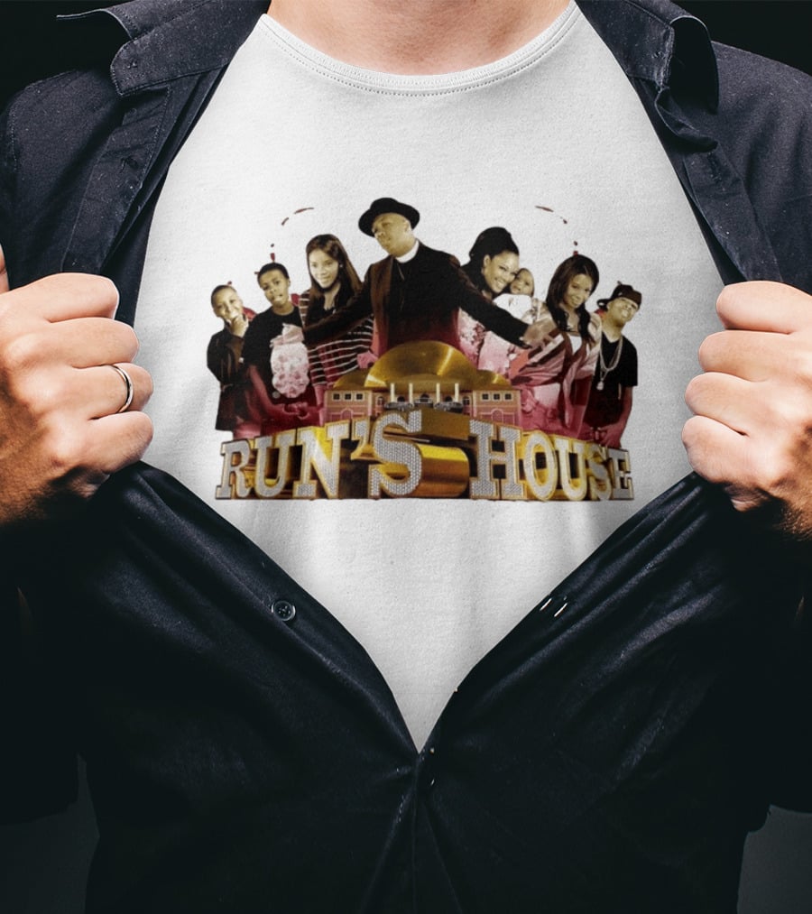 Run's House Cast Featuring Rev Run Reality TV Series Family T-Shirt