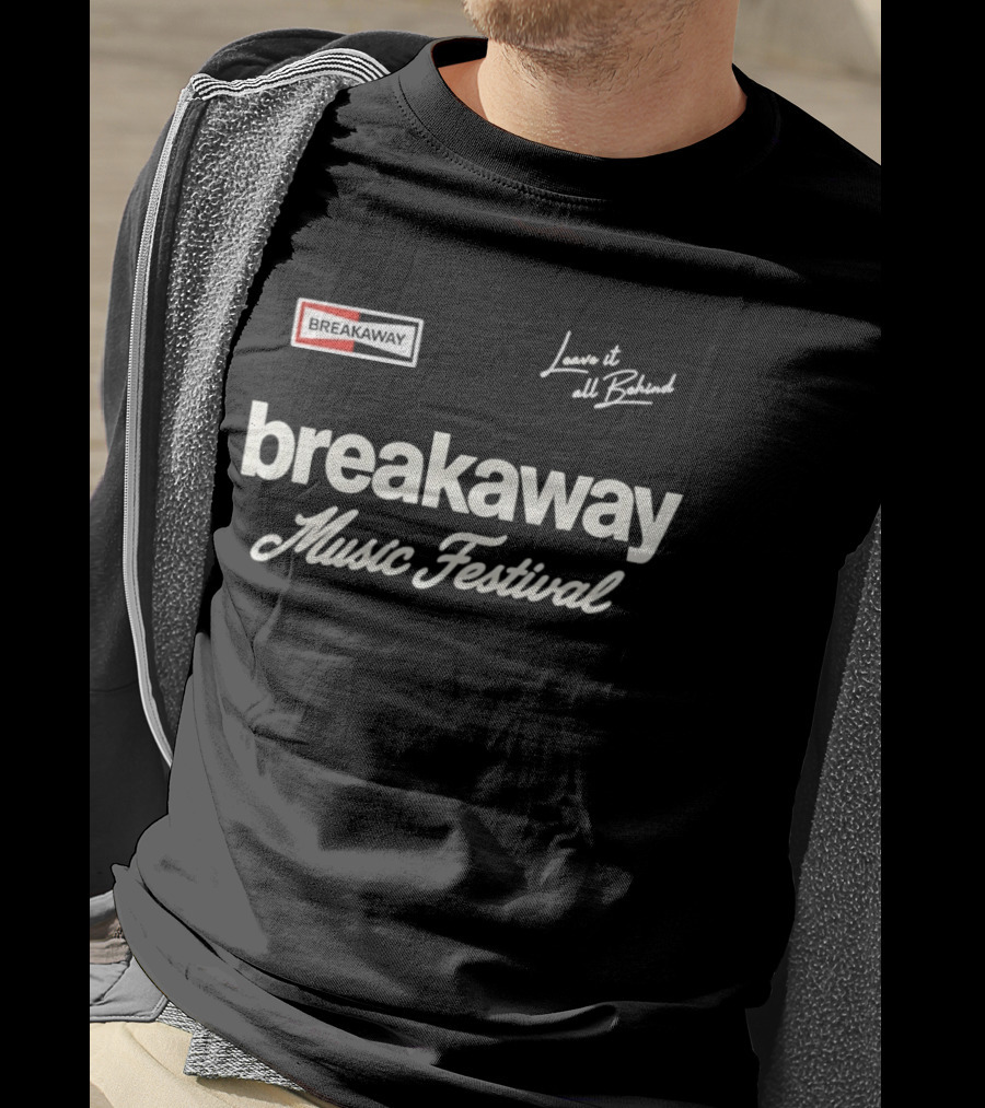 Breakaway Music Festival Leave It All Behind Budweiser T-Shirt