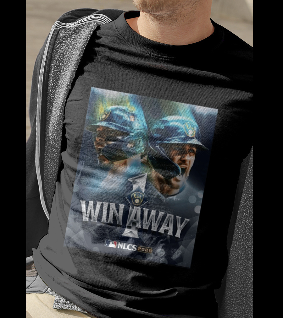 Milwaukee Brewers Win Away 2026 NLCS Championship Team Celebration T-Shirt