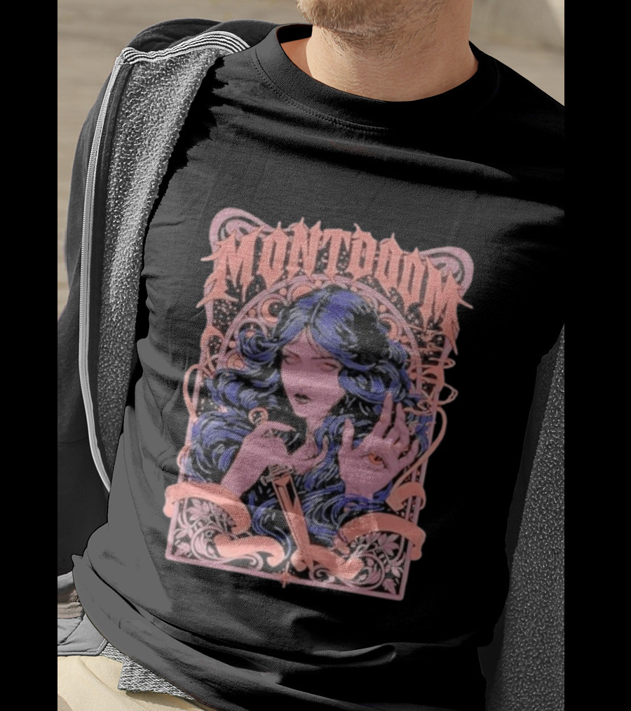 Montdoom Witch With Dagger And All Seeing Eye Enchantment T-Shirt