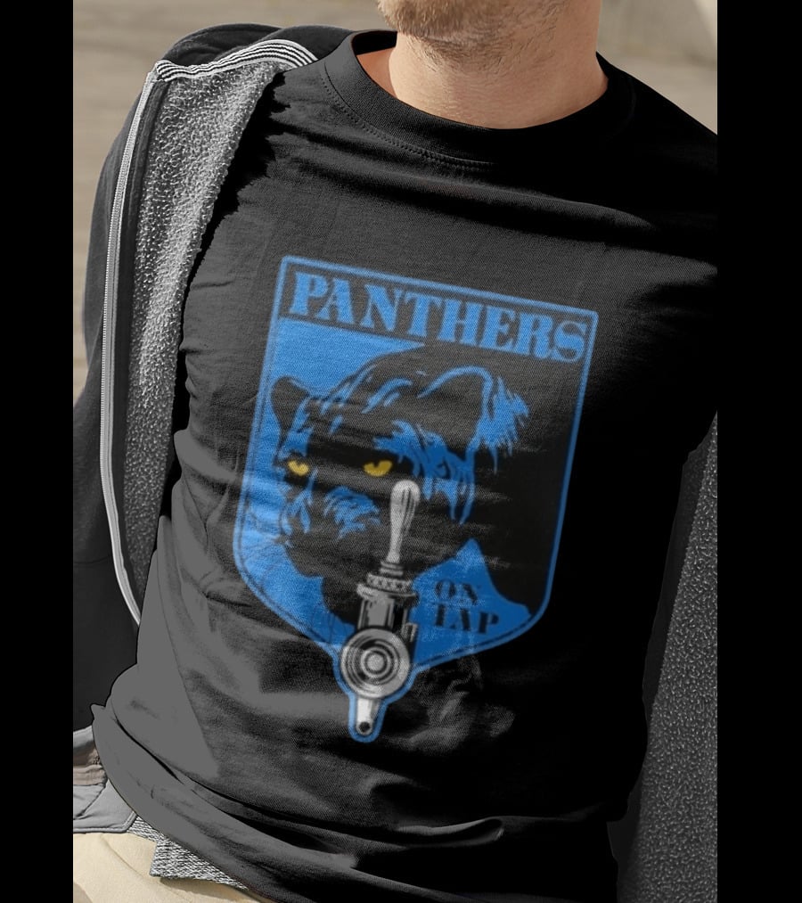 Panthers On Tap Retro Beer Sports T-Shirt
