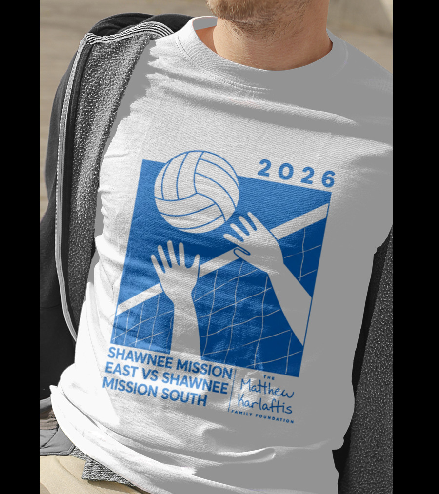 Shawnee Mission East Vs Shawnee Mission South Volleyball 2026 T-Shirt